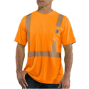 ANSI Class 2 Carhartt Force Orange High-Vis T-Shirt