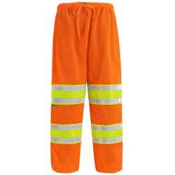 Class E Orange Mesh Pants - MN DOT Spec