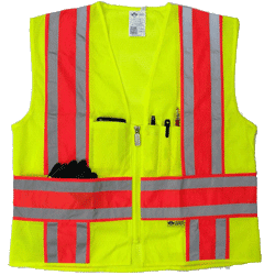 ANSI Class 2 Safety Vest, MNDOT Style, Mesh