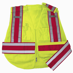 ANSI Class 2 Mesh Break-Away Vest