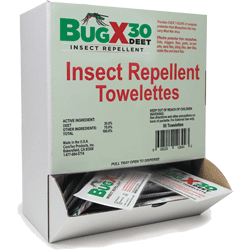 Wallmount BugX , Towelettes 30