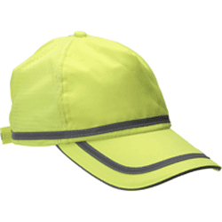 Baseball Cap - Hi-Viz Lime wit