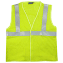 ARC/FR ANSI Class 2 Mesh Safety Vest - Velcro Closure - Lime