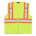 ANSI Class 2 Safety Vest with Contrasting Trim 