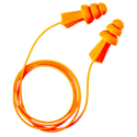 Tri-Grip Ear Plugs, Hi-Viz Ora