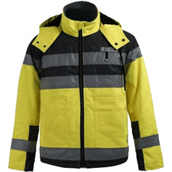 ANSI Class 3 Quartz Sherpa-Lined Duck Winter Work Jacket