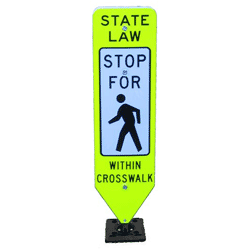 MUTCD MN LAW "Stop for Pedestr