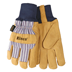 Kinco 1927KW Pigskin Glove with Knit Wrist