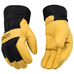 Kinco 1937 Lined Deerskin Glove with Safety Cuff