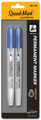 Permanent Markers, 2pk. 