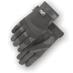 Majestic 2139BK Mechanics Style Black Armorskin Glove