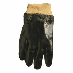 PVC Coated Knit Wrist Glove by
