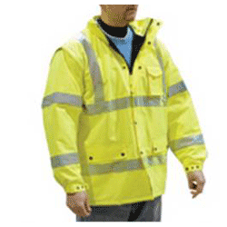 ANSI Class 3 Hi-Vis Waterproof Lined Parka