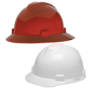 MSA V-Gard Hard Hat w/ 4-Pt Ratchet Suspension