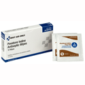 PVP Iodine Wipes, 10/box