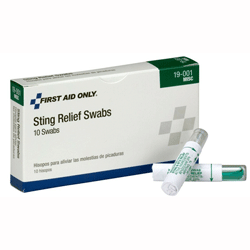 Sting Relief Swabs, 10/box