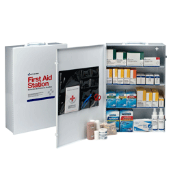 4 Shelf OSHA First Aid Station