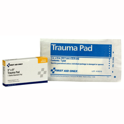 5"x9" Trauma Pad, 1/box