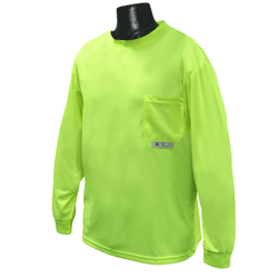 Long Sleeve T-Shirt - Birdseye Mesh - No Reflective Striping