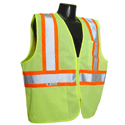 ANSI Class 2, Mesh, SV22-2 Economy Vest with Two-Tone Trim