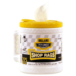 200 Series White Dry Shop Rags