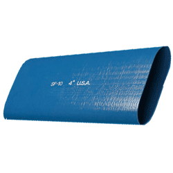 Water Discharge Hose - Blue PVC