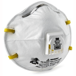 3M Respirator w/ Valve, N95 Pa