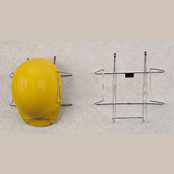 Wall-Mount Hard Hat Holder