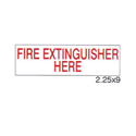 2.25"x9" Fire Extinguisher Her